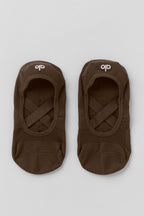 Women's Pivot Barre Sock - Espresso