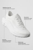 ALO Runner (Unisex) - White/White