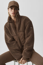 Satin Off-Duty Cap - Java Brown