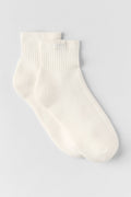 Quarter Crew Street Sock - Ivory