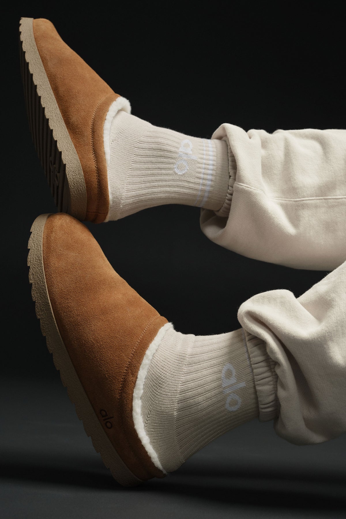 Recovery Slipper (Unisex) - Saddle/Ivory