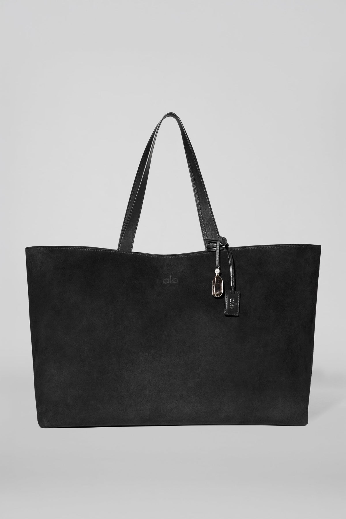 ALO Tranquility Tote - Black Suede
