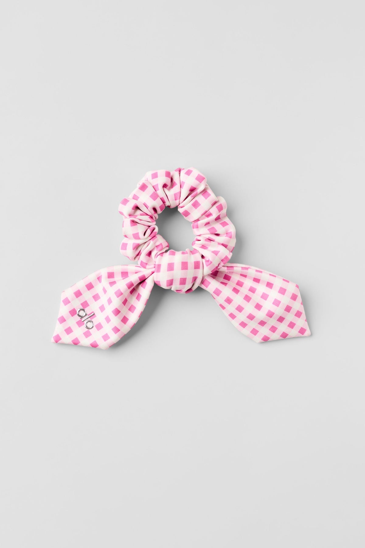 Airlift Gingham Rhythm Scrunchie - Paradise Pink Gingham