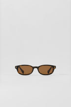 ALO Skinny Oval Sunglasses - Tortoise