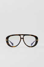 ALO Aviator Sunglasses - Tortoise/Blue