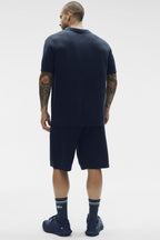 Sports Club Sweater Knit Polo - Navy