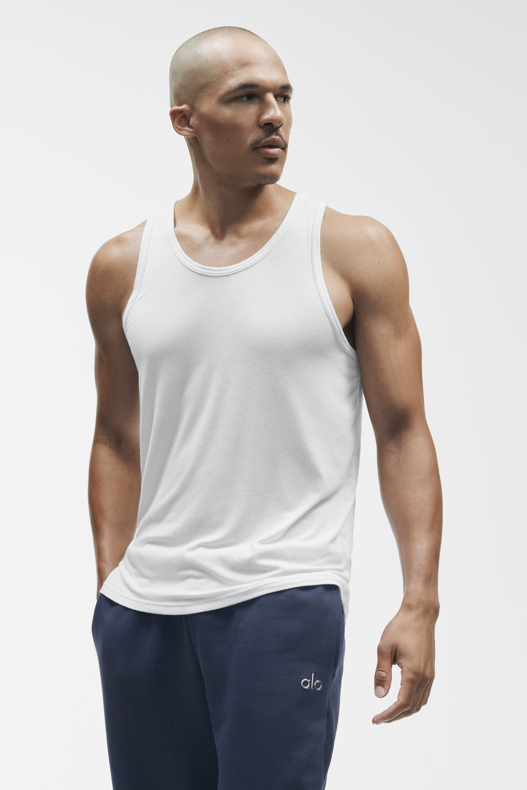 Everyday Modal Rib Tank - White