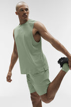 ALO Vapor Muscle Tank - Dune Grass