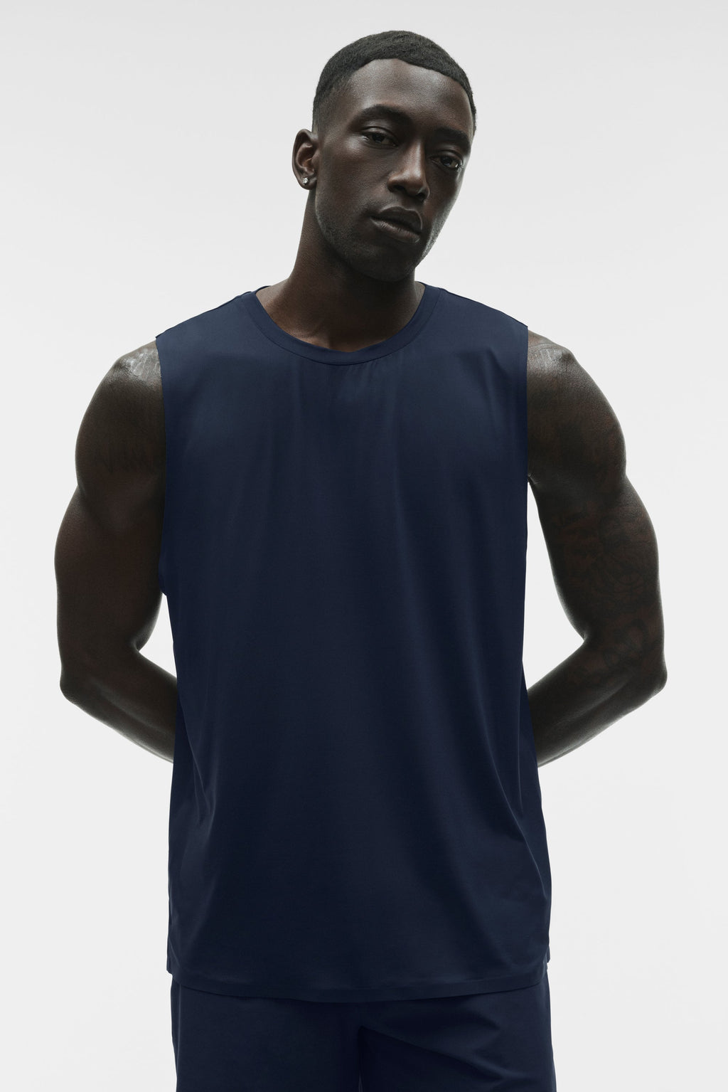 Idol Muscle Tank - Navy
