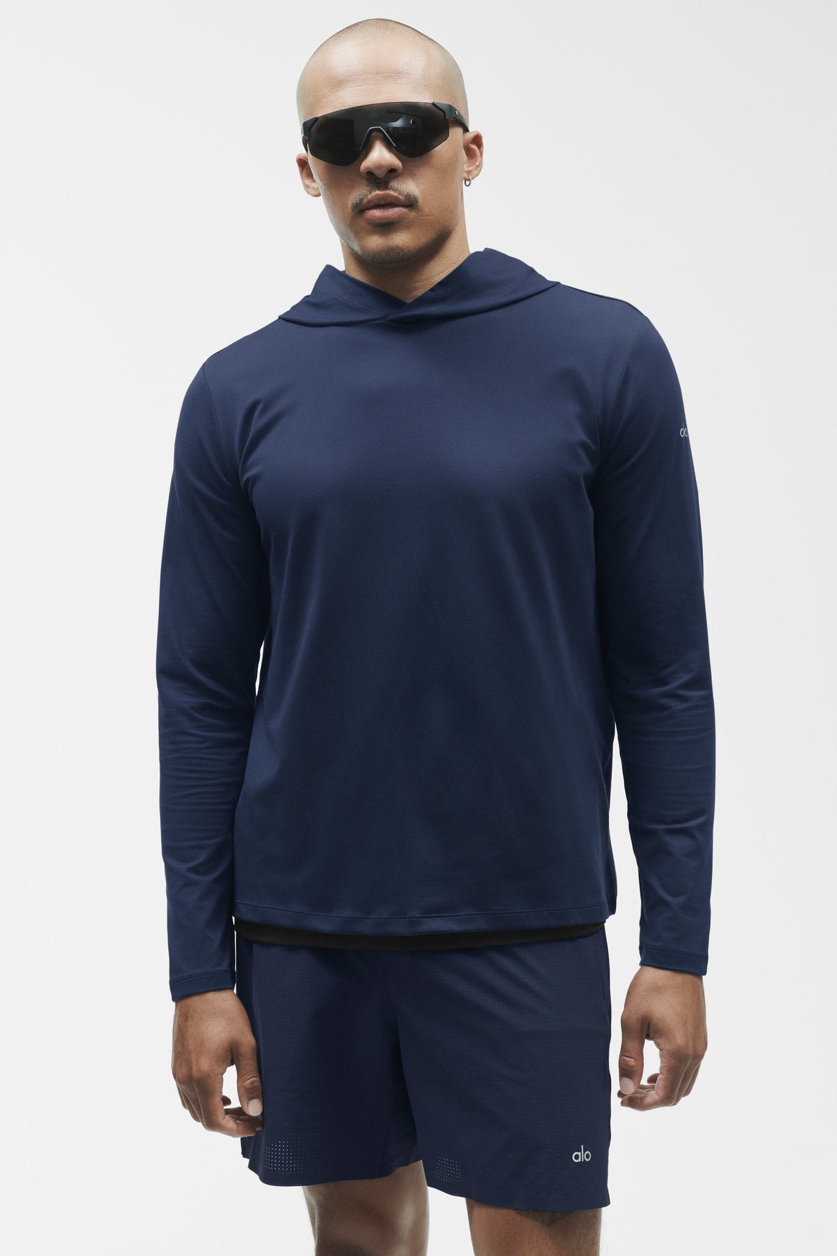 Conquer Reform Long Sleeve With Hood - Navy