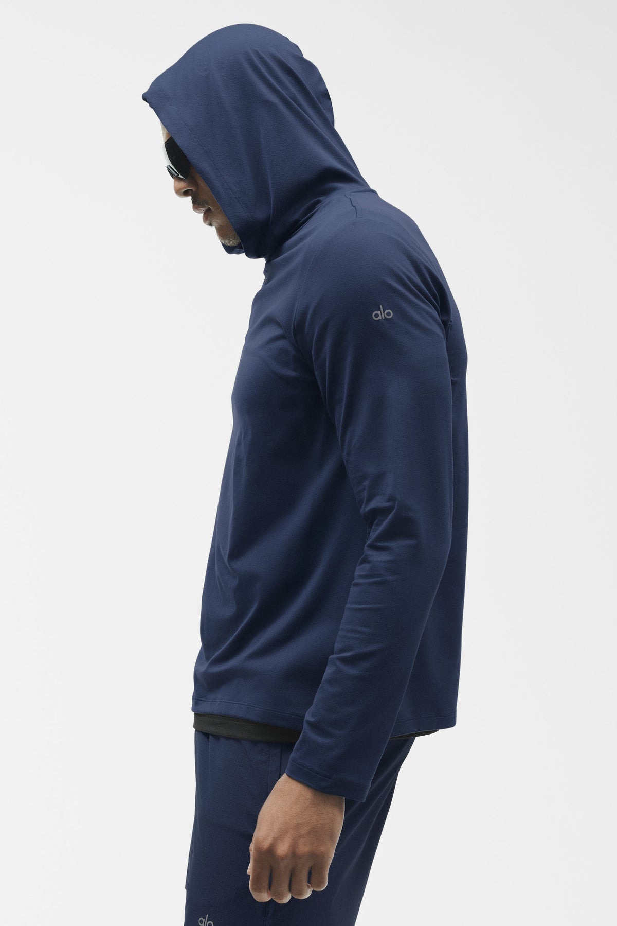 Conquer Reform Long Sleeve With Hood - Navy