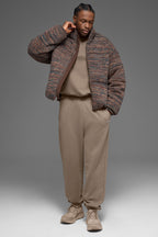 Stage Sweater Puffer - Brown Multi