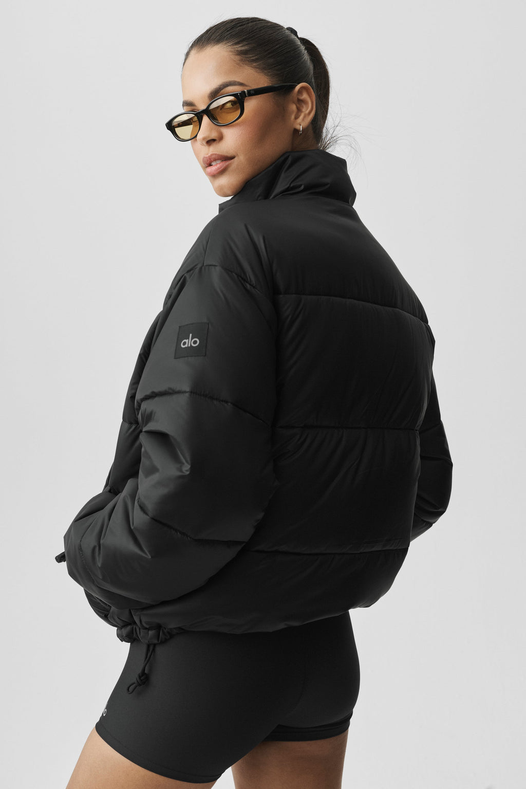 Cold Front Puffer Jacket - Black