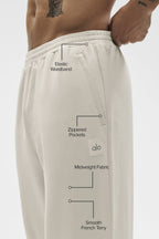 Double Take Straight Leg Pant - Bone