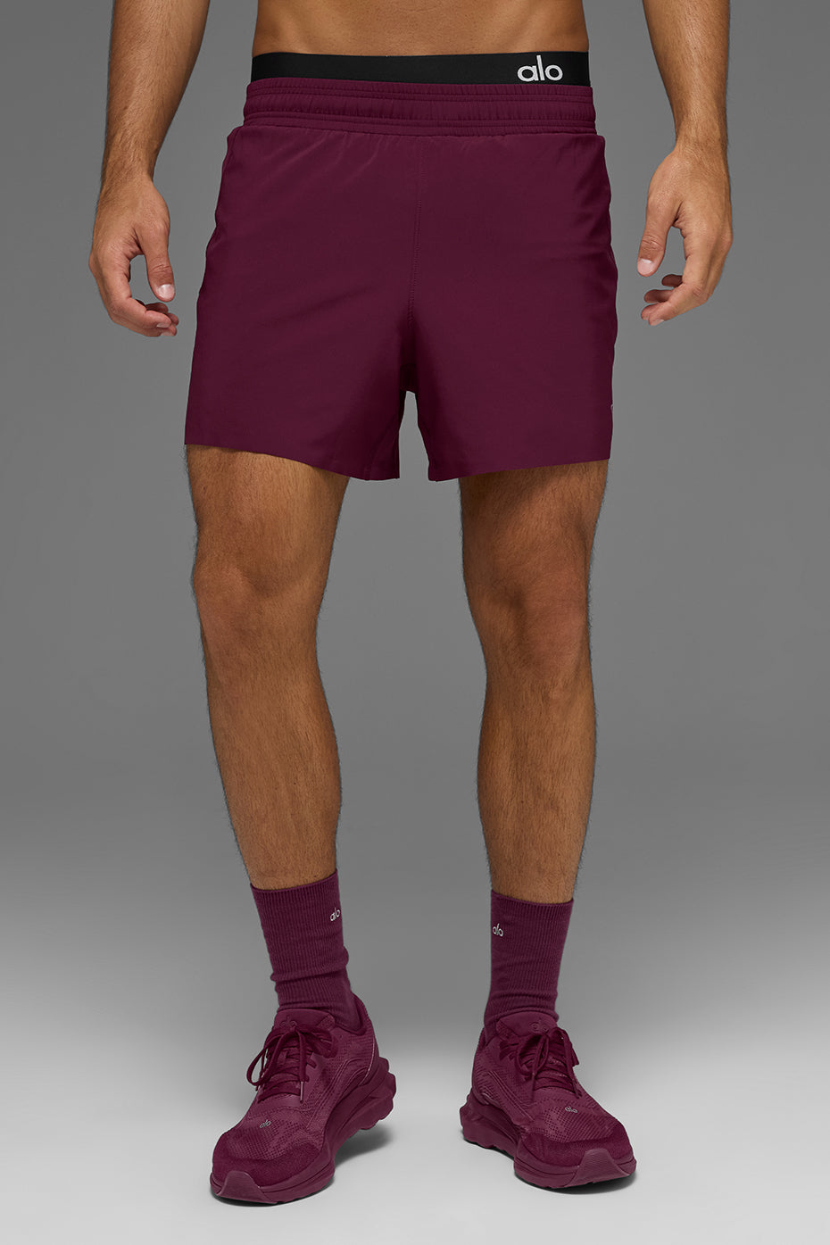 5 Adapt Running Short - Burgundy