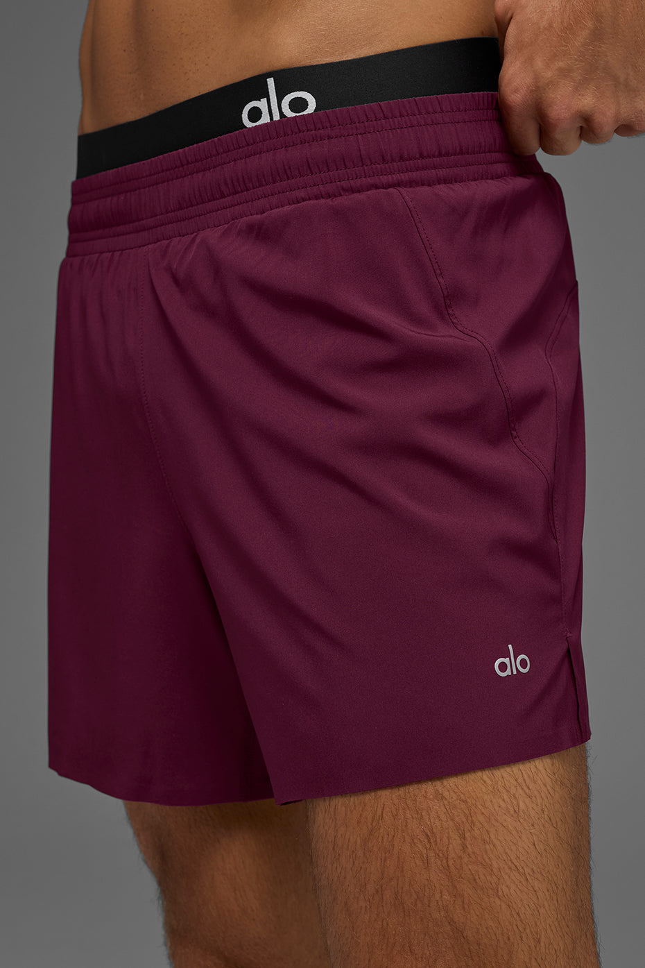 5 Adapt Running Short - Burgundy