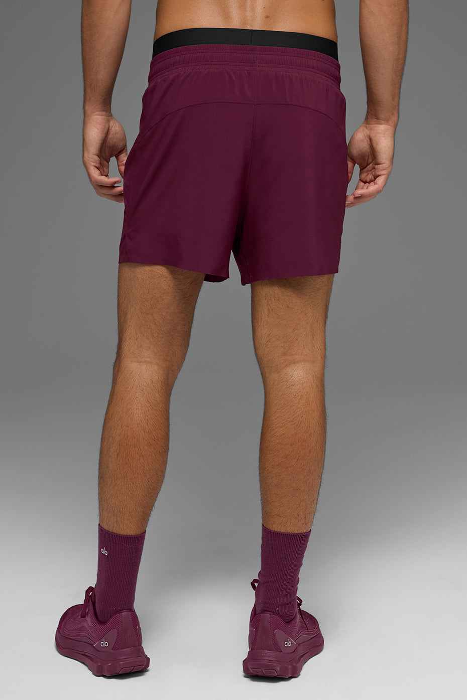 5 Adapt Running Short - Burgundy