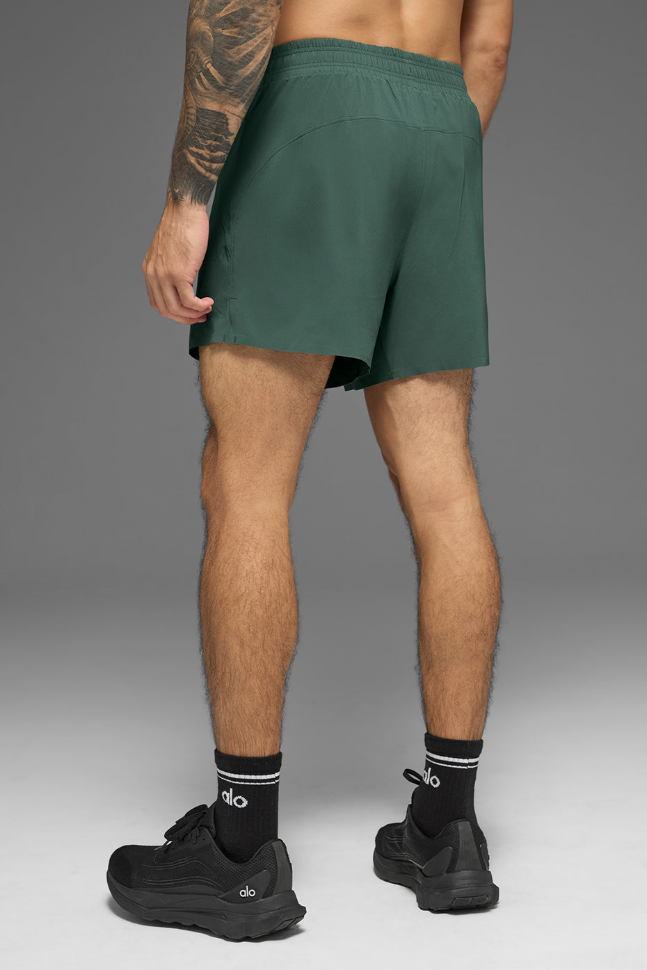 5 Adapt Running Short - Clover Green