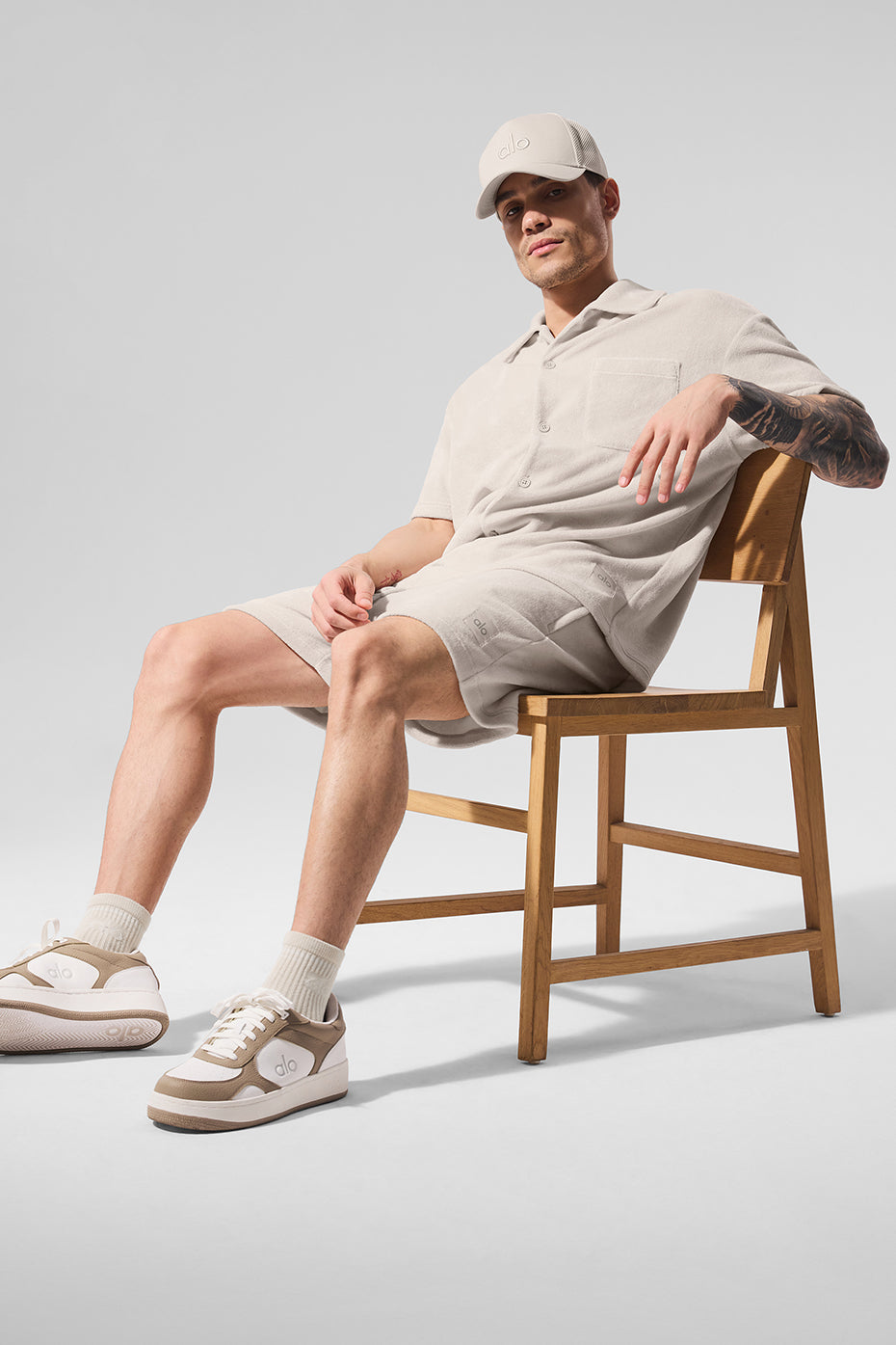 7 Coastal Terry Short - Bone
