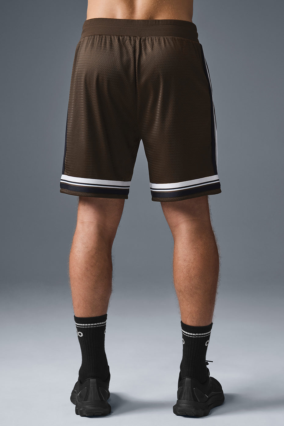 7 Key Mesh Basketball Short - Espresso