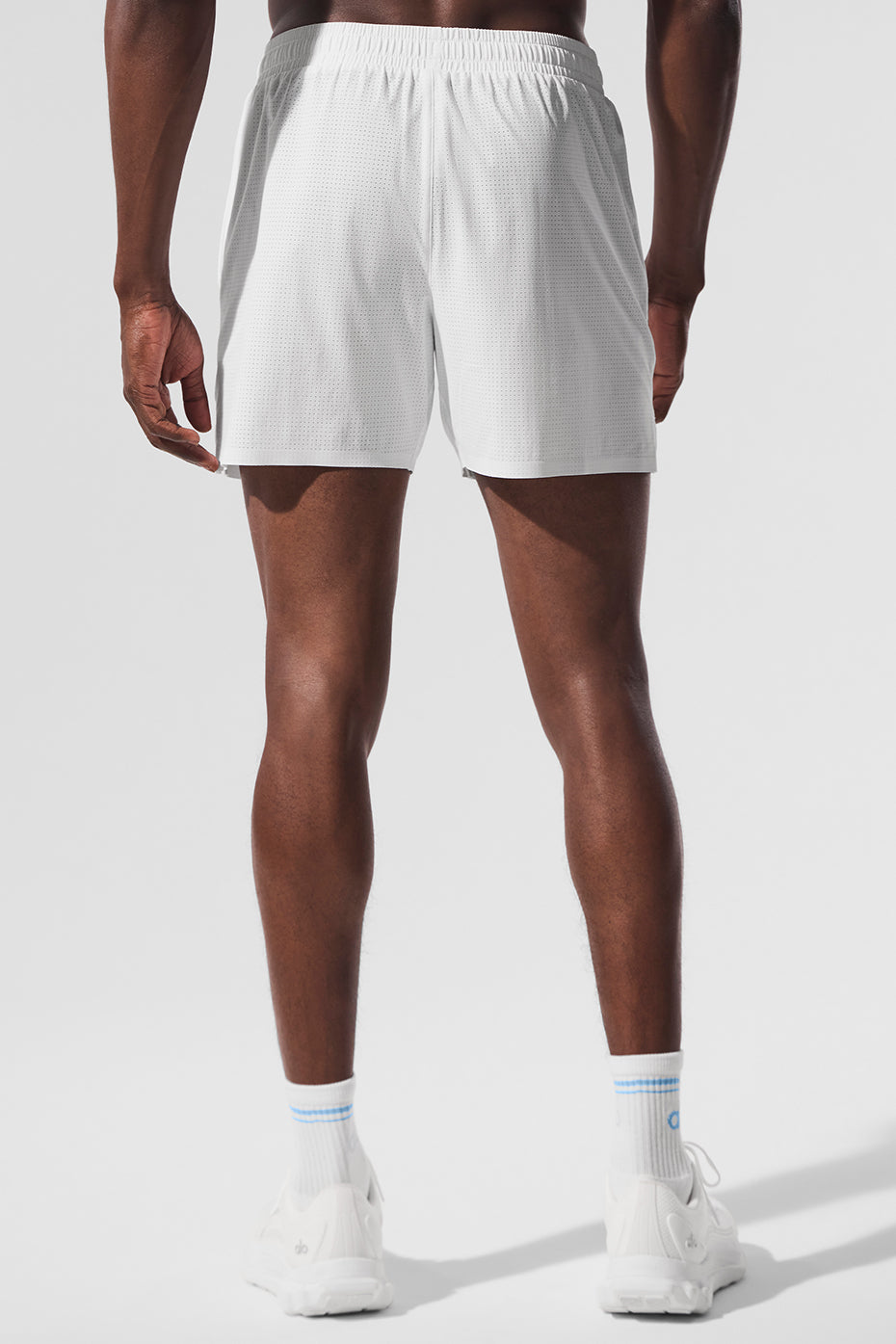 5 Traction Running Short - White
