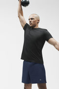 5 Traction Running Short - Navy
