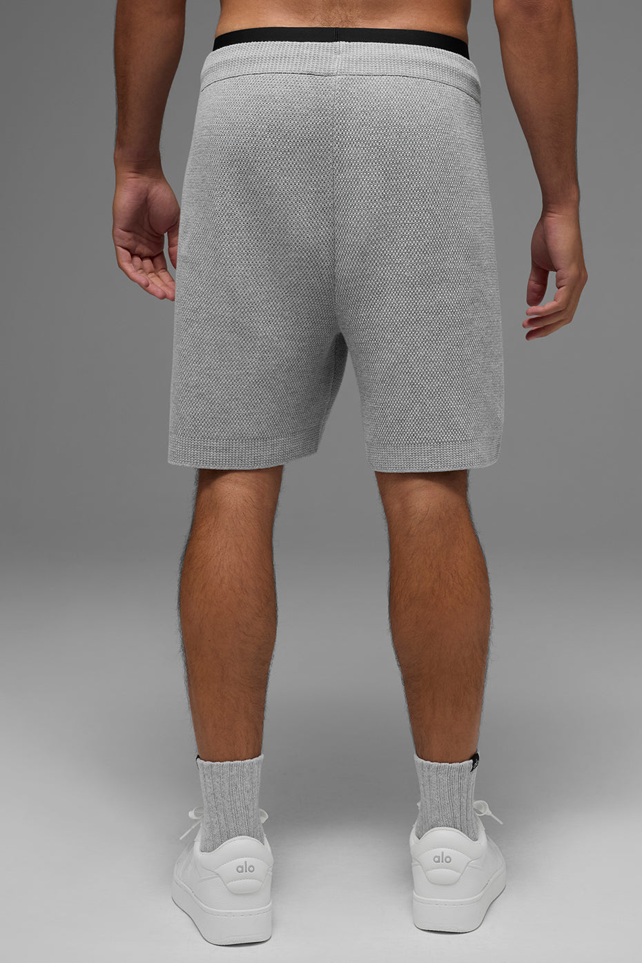 7 Sports Club Sweater Knit Short - Athletic Heather Grey