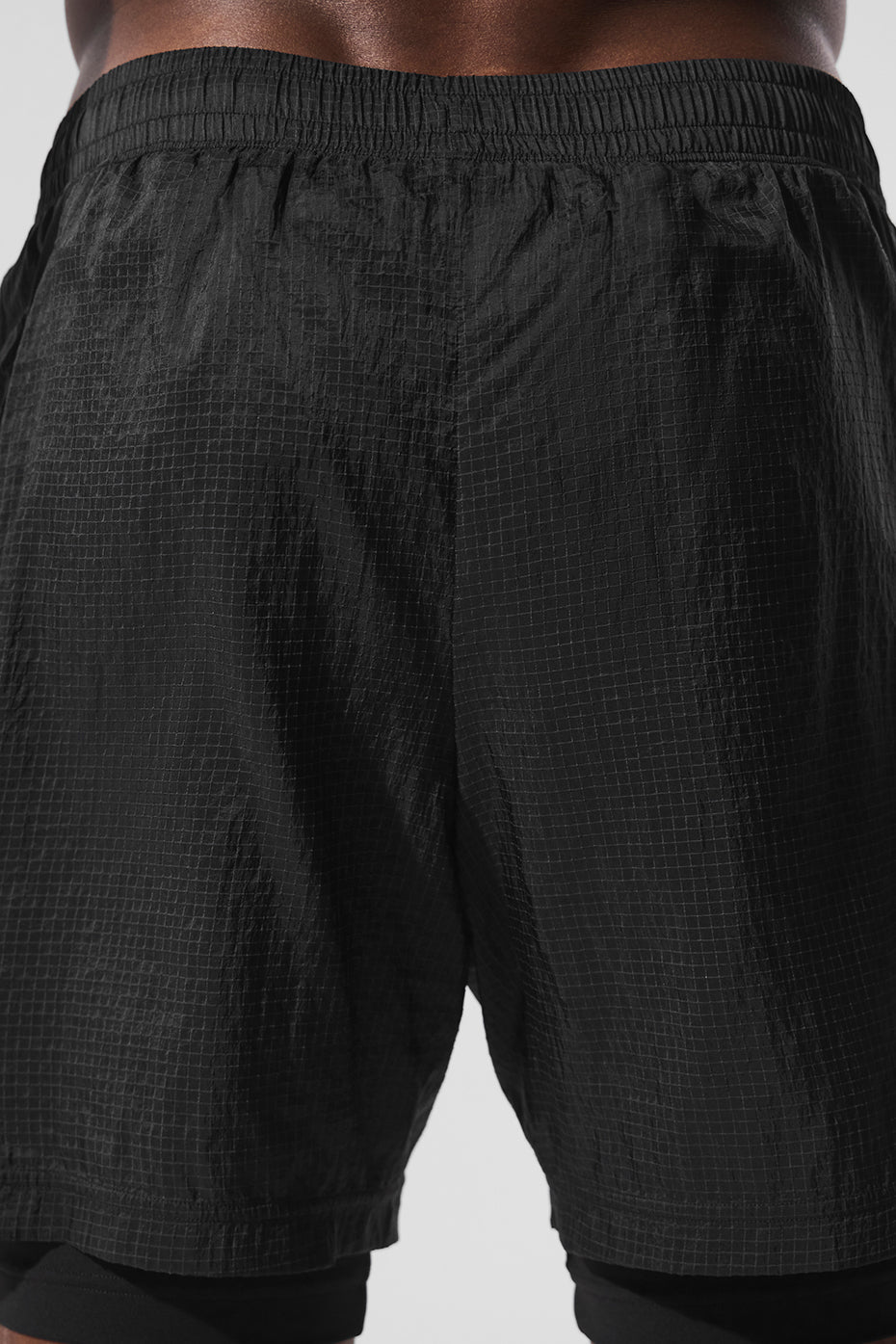 5 Game Time Ripstop 2-In-1 Short - Black/Black
