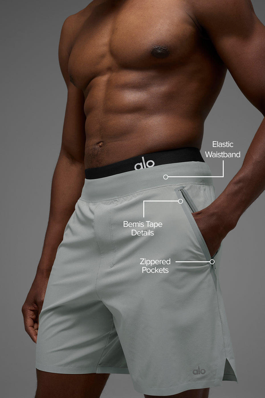7 Repetition Pro Short - Lunar Grey