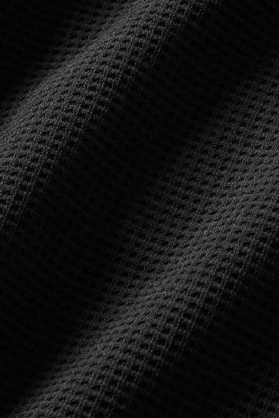 7 Waffle Lounge Short - Black