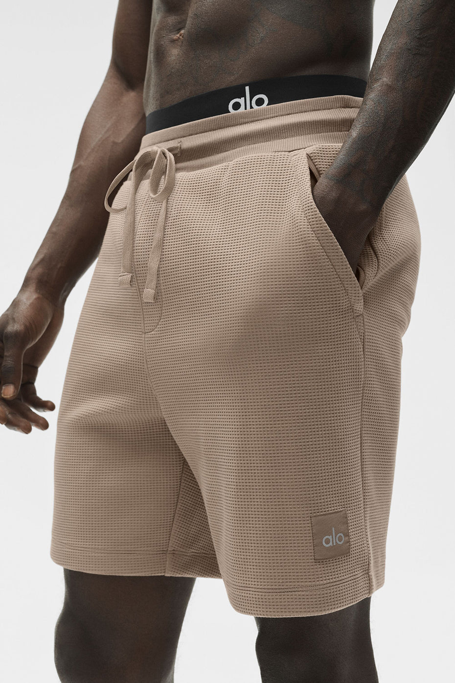7 Waffle Lounge Short - Gravel