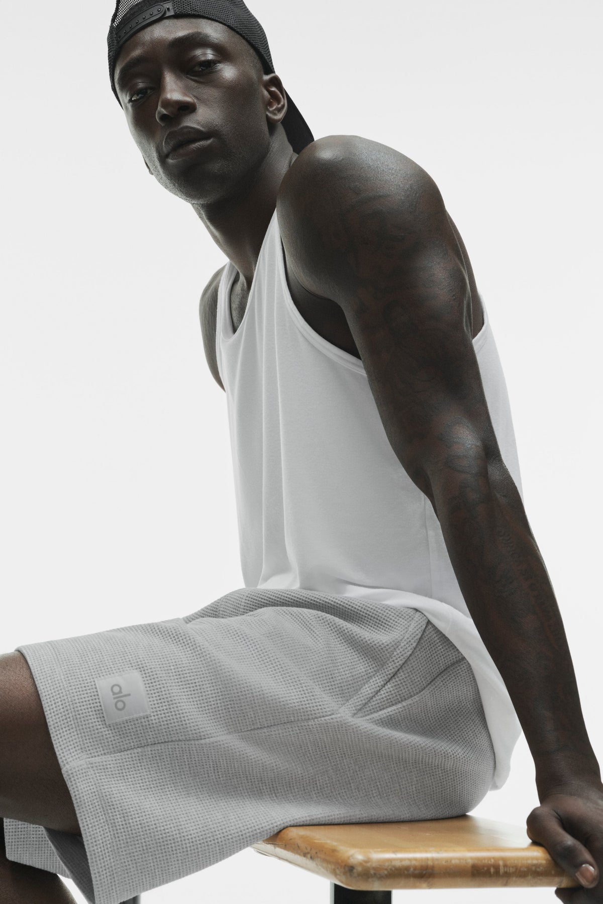 7 Waffle Lounge Short - Athletic Heather Grey