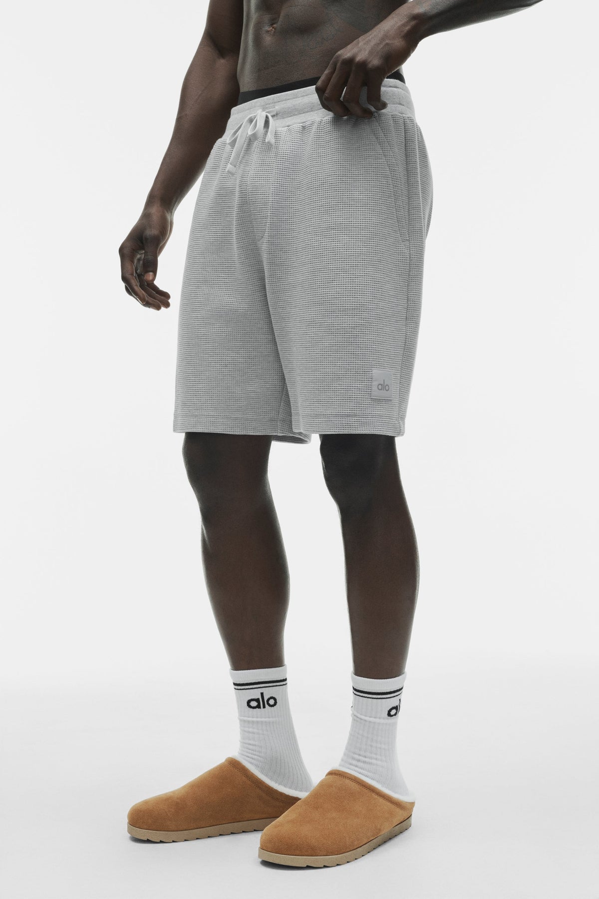 7 Waffle Lounge Short - Athletic Heather Grey