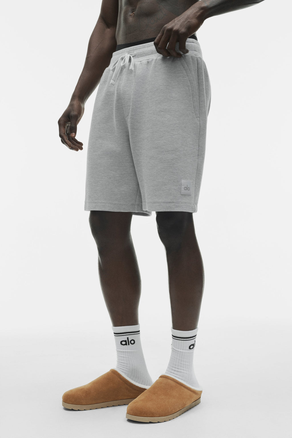 7 Waffle Lounge Short - Athletic Heather Grey