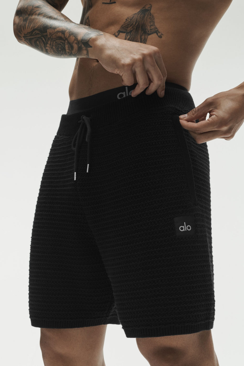 5 Shift Knit Short - Black