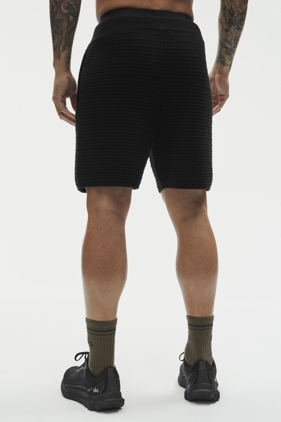 5 Shift Knit Short - Black