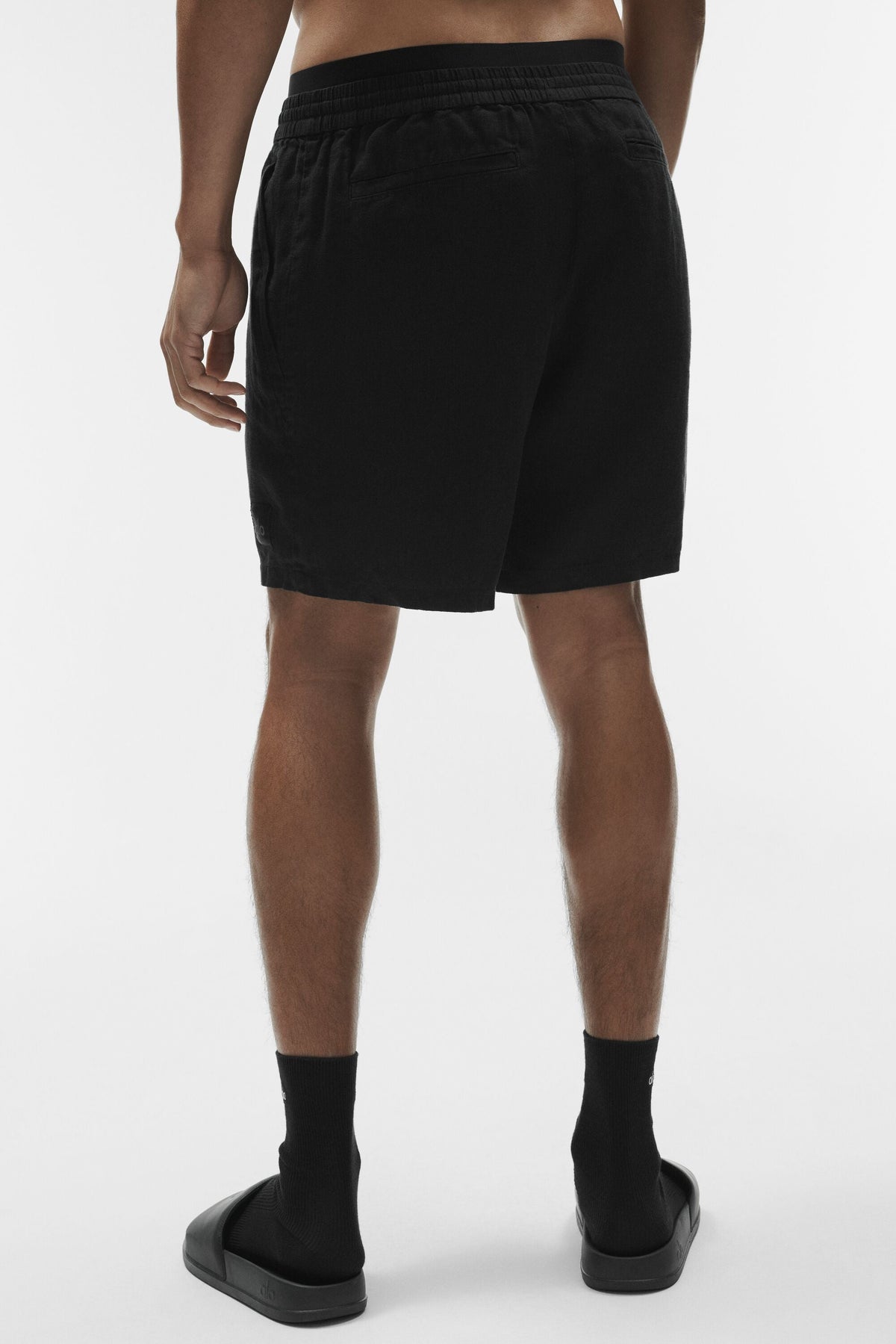 7 Linen Days Short - Black