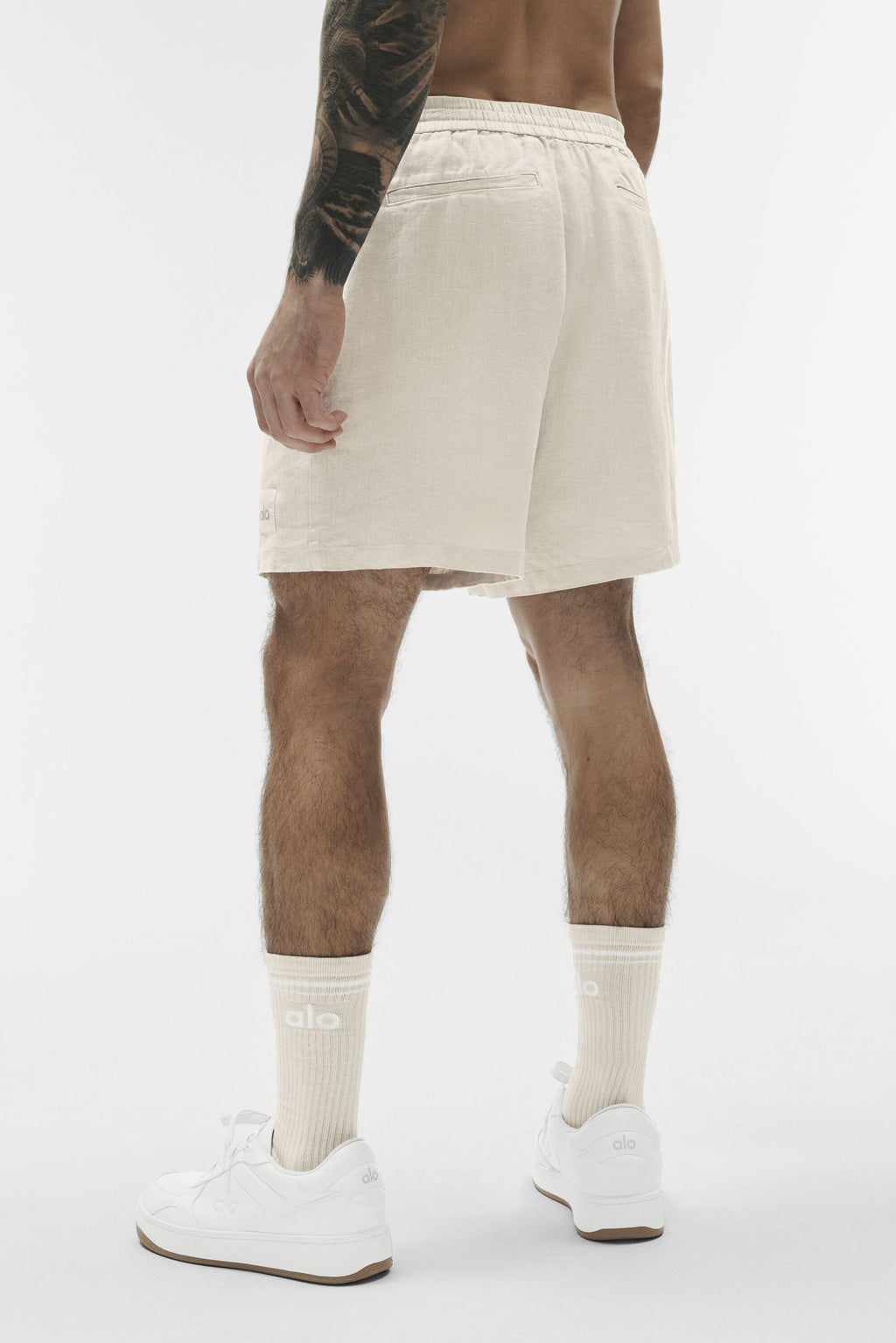 7 Linen Days Short - Bone