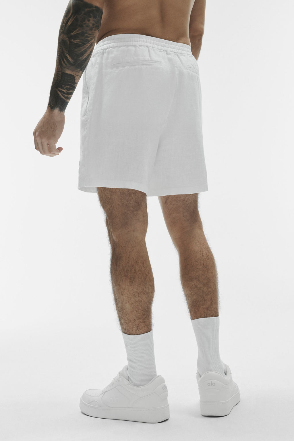 7 Linen Days Short - White