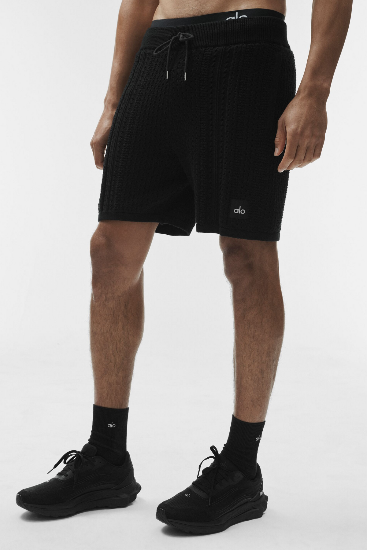 7 Coastline Knit Short - Black