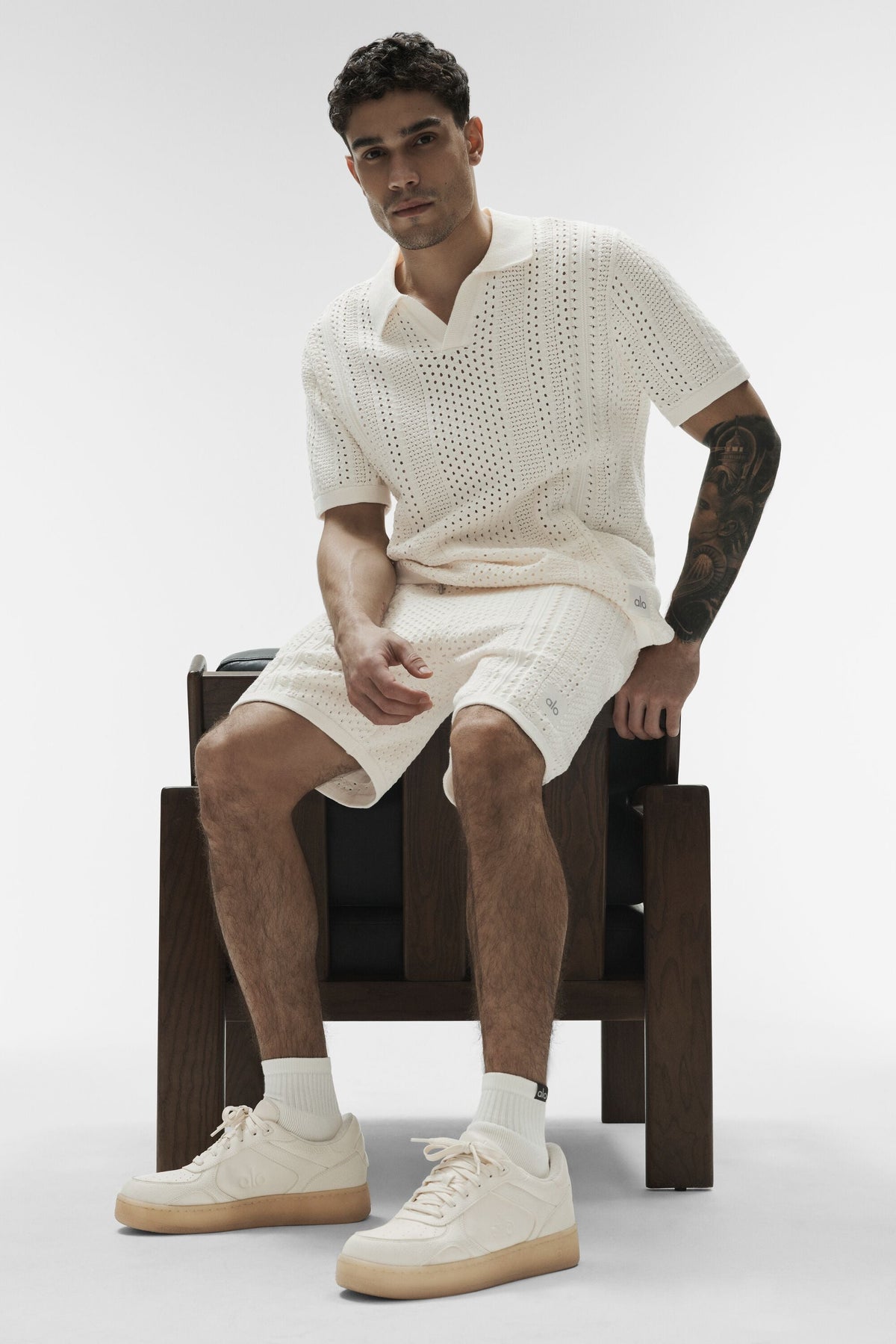 7 Coastline Knit Short - Ivory
