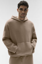 Scholar Hooded Sweater - Gravel