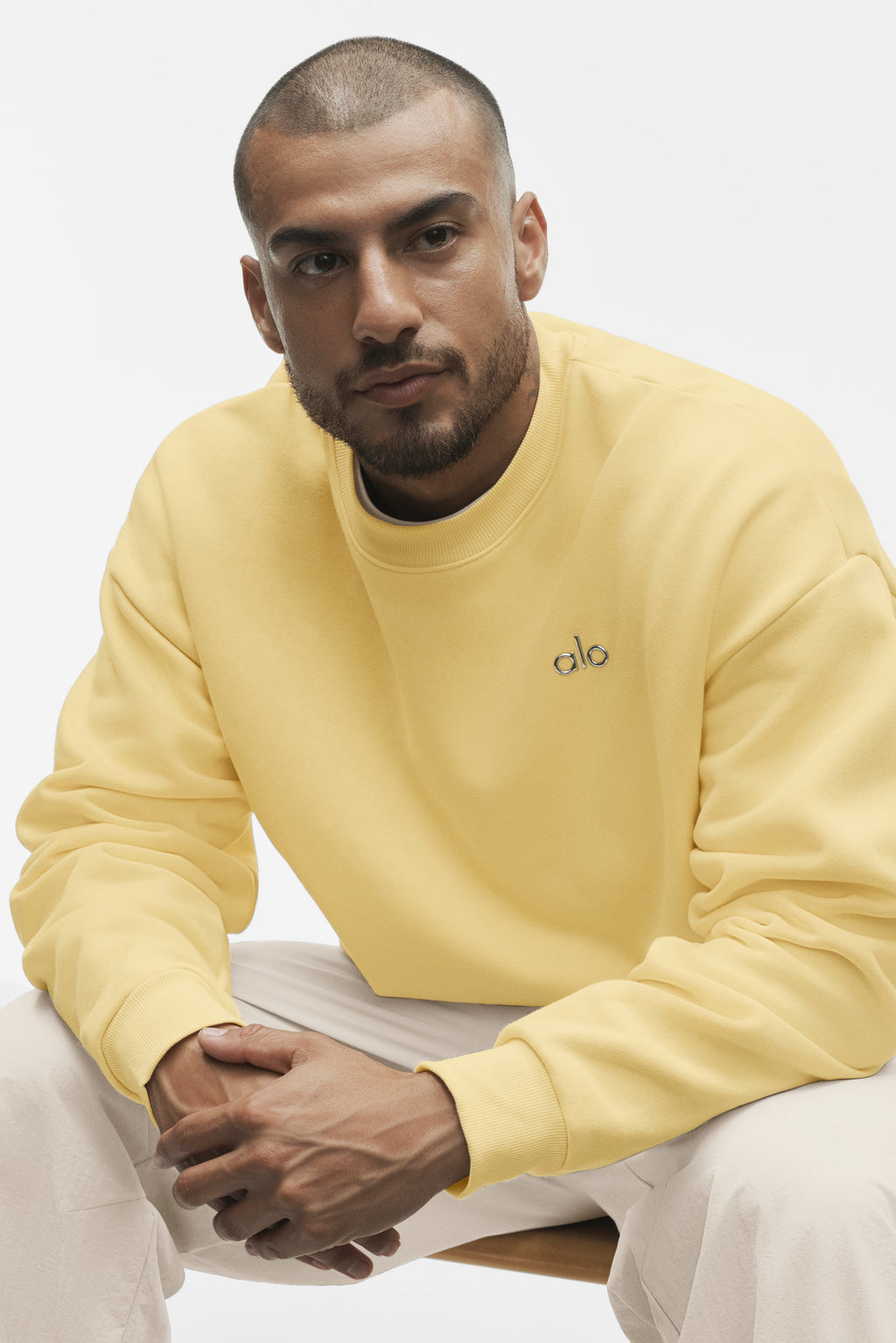 Accolade Crew Neck Pullover - Warm Butter
