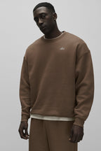 Accolade Crew Neck Pullover - Java Brown