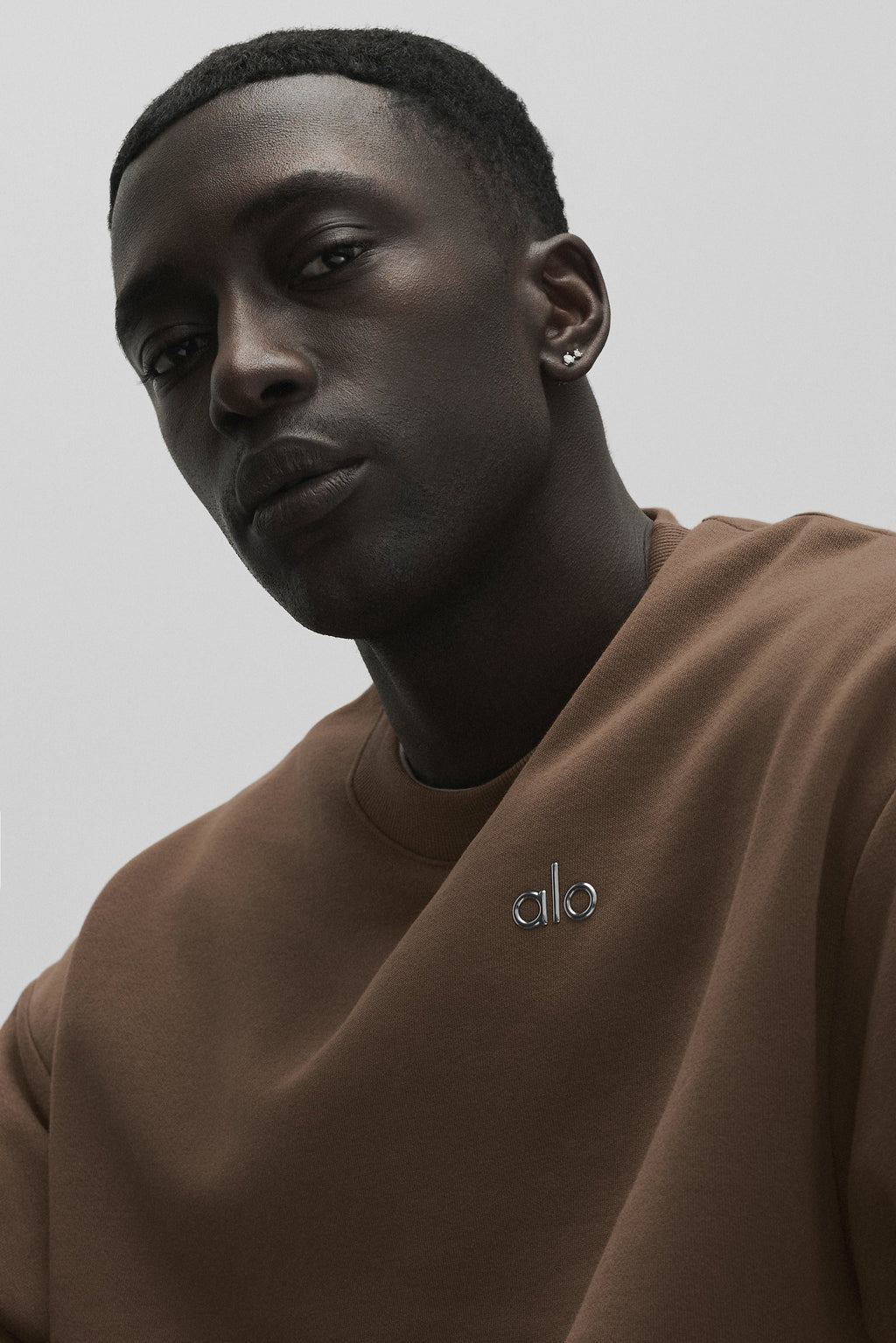 Accolade Crew Neck Pullover - Java Brown