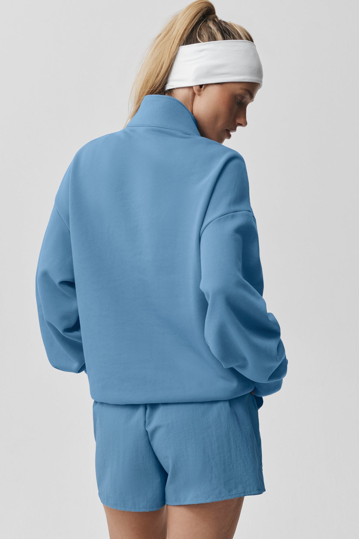 Accolade 1/4 Zip Pullover - California Blue