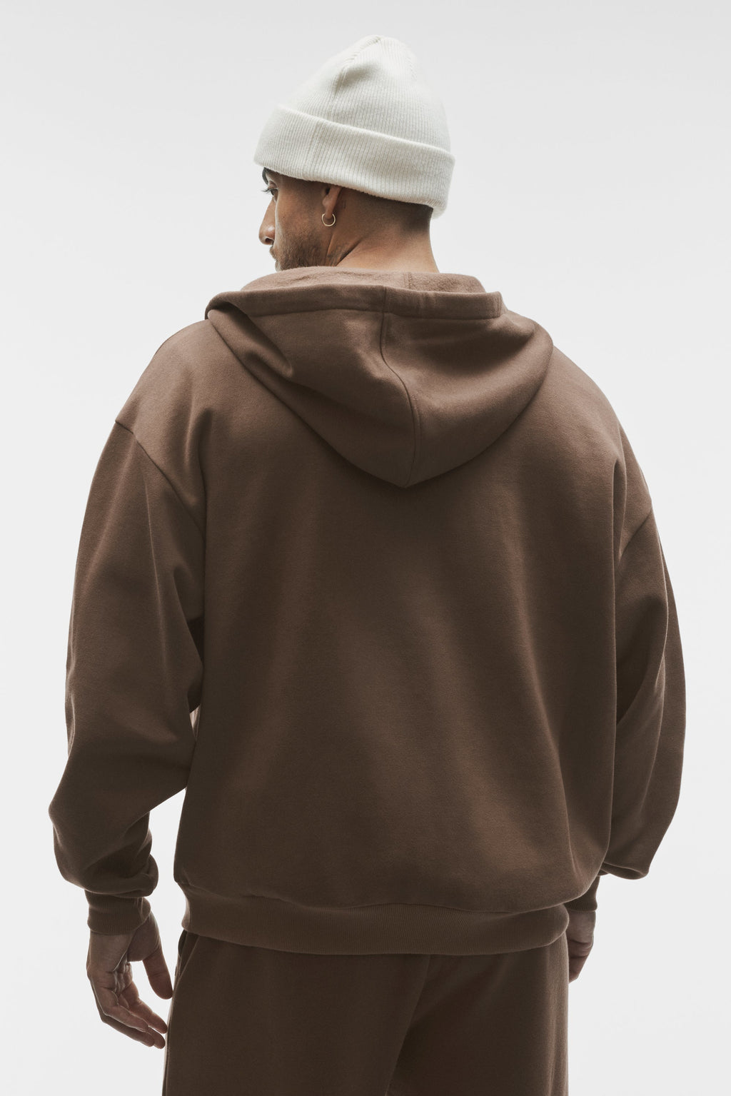 Accolade Full Zip Hoodie - Java Brown