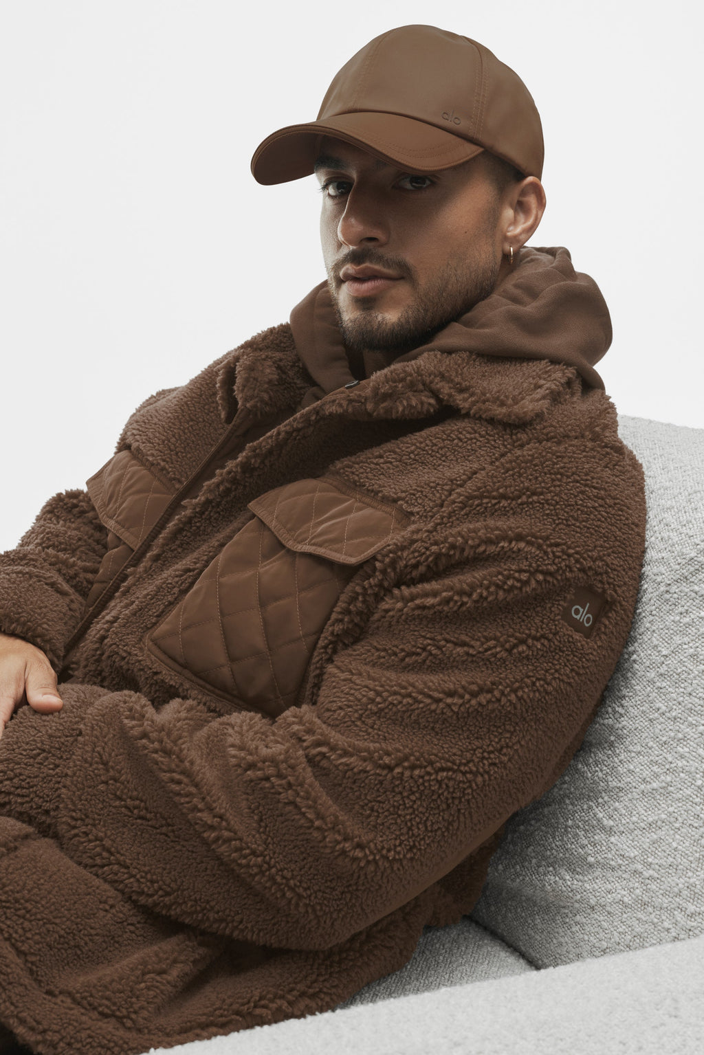Sherpa Edge Shacket - Java Brown
