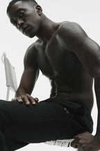 Accolade Straight Leg Sweatpant - Black