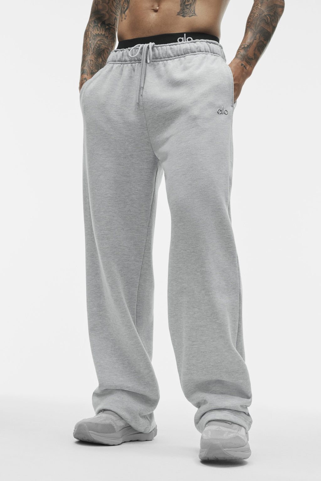 Accolade Straight Leg Sweatpant - Athletic Heather Grey
